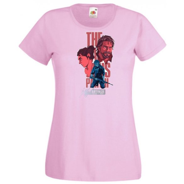 Game Fan Art V. - The Last Of Us női rövid ujjú póló