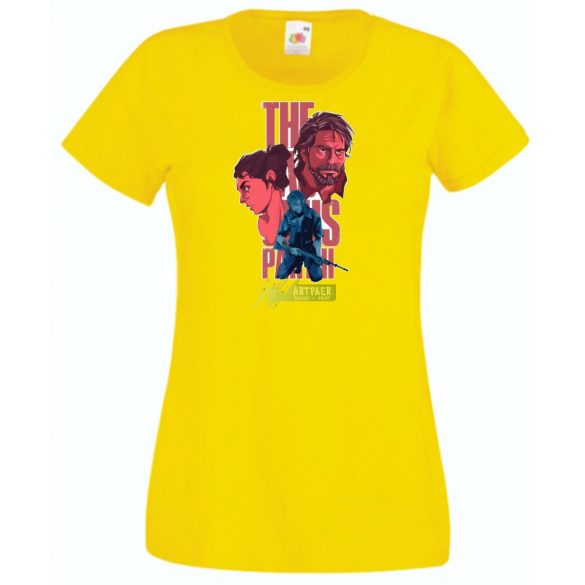 Game Fan Art V. - The Last Of Us női rövid ujjú póló