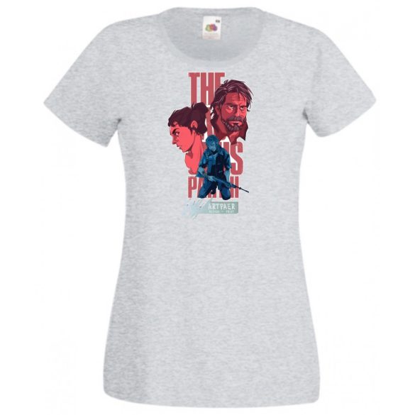 Game Fan Art V. - The Last Of Us női rövid ujjú póló