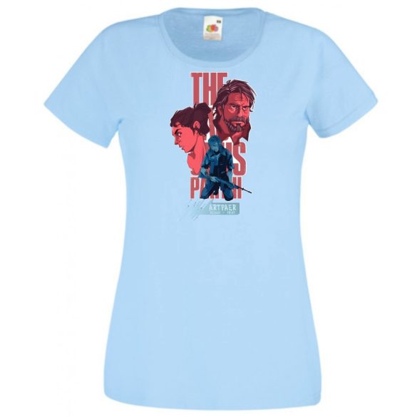 Game Fan Art V. - The Last Of Us női rövid ujjú póló