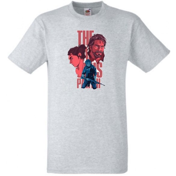 Game Fan Art V. - The Last Of Us férfi rövid ujjú póló