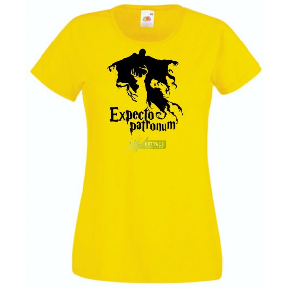 Kicsike varázsló tanonc - Expecto Patronum -B - női rövid ujjú póló