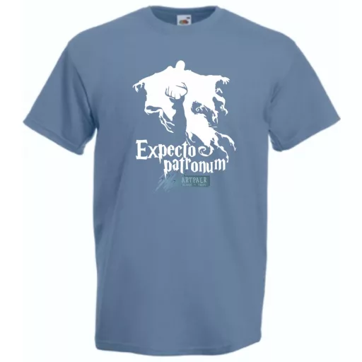Kicsike varázsló tanonc - Expecto Patronum -B - férfi rövid ujjú póló