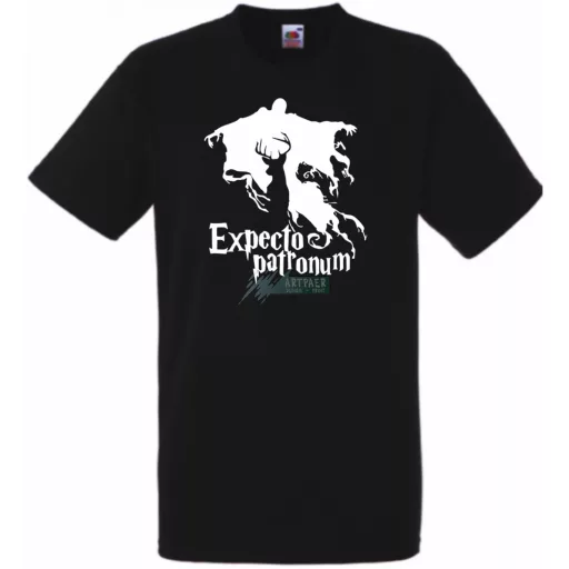 Kicsike varázsló tanonc - Expecto Patronum -B - férfi rövid ujjú póló