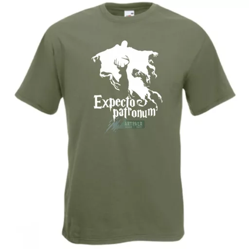 Kicsike varázsló tanonc - Expecto Patronum -B - férfi rövid ujjú póló