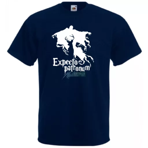 Kicsike varázsló tanonc - Expecto Patronum -B - férfi rövid ujjú póló