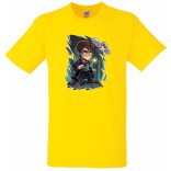 Kicsike varázsló tanonc bagollyal -C - gyerek rövid ujjú póló