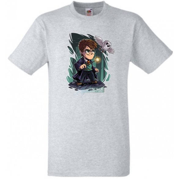 Kicsike varázsló tanonc bagollyal -C - gyerek rövid ujjú póló