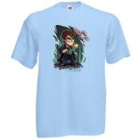 Kicsike varázsló tanonc bagollyal -C - gyerek rövid ujjú póló