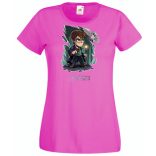 Kicsike varázsló tanonc bagollyal -C - női rövid ujjú póló