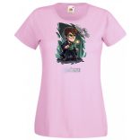 Kicsike varázsló tanonc bagollyal -C - női rövid ujjú póló