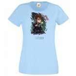 Kicsike varázsló tanonc bagollyal -C - női rövid ujjú póló