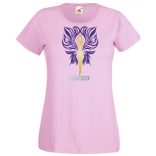 Női Design - absztrakt pillangó női rövid ujjú póló