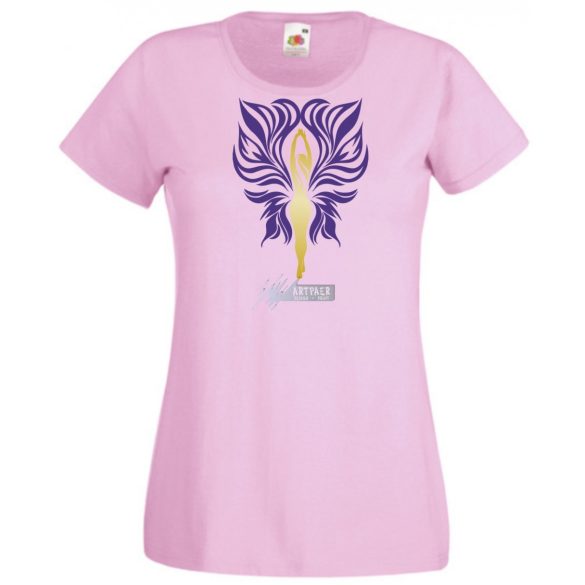 Női Design - absztrakt pillangó női rövid ujjú póló