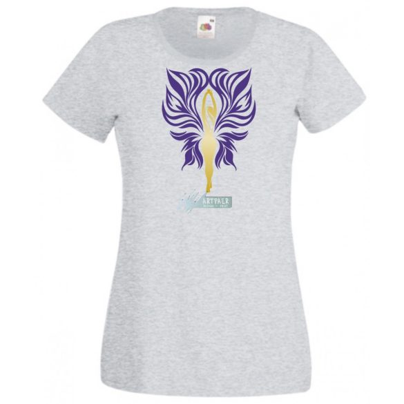 Női Design - absztrakt pillangó női rövid ujjú póló