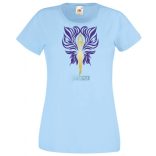 Női Design - absztrakt pillangó női rövid ujjú póló