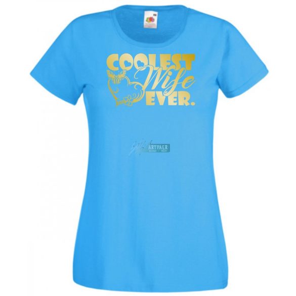 Hősöm - A legmenőbb feleség női rövid ujjú póló