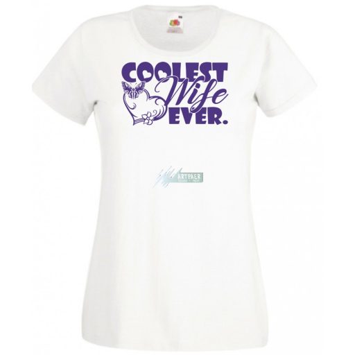 Hősöm - A legmenőbb feleség női rövid ujjú póló