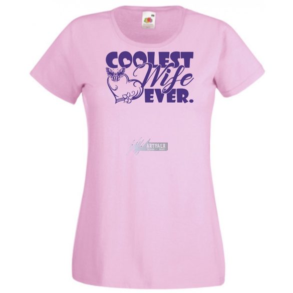 Hősöm - A legmenőbb feleség női rövid ujjú póló