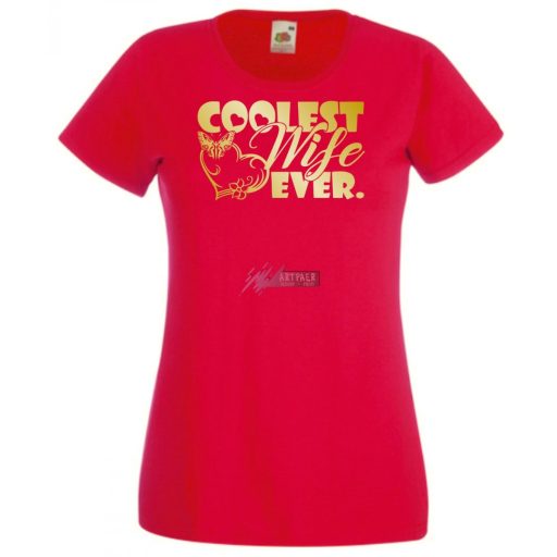 Hősöm - A legmenőbb feleség női rövid ujjú póló