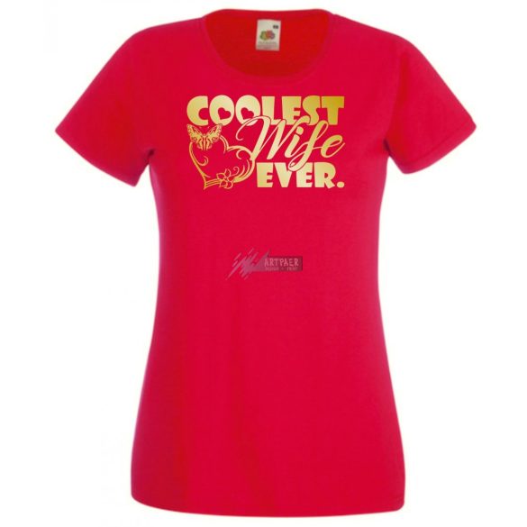 Hősöm - A legmenőbb feleség női rövid ujjú póló