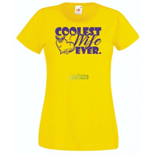 Hősöm - A legmenőbb feleség női rövid ujjú póló