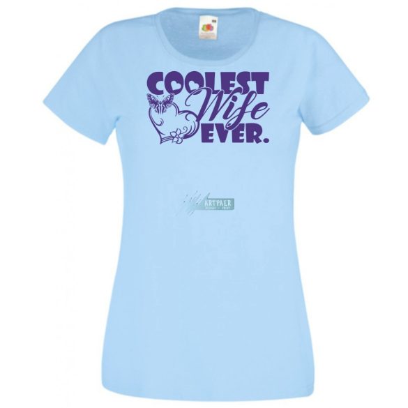 Hősöm - A legmenőbb feleség női rövid ujjú póló