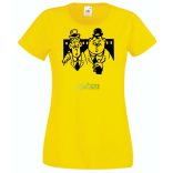 Retro film fan - Stan és Pan női rövid ujjú póló