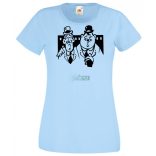 Retro film fan - Stan és Pan női rövid ujjú póló