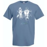 Retro film fan - Stan és Pan férfi rövid ujjú póló