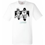 Retro film fan - Stan és Pan férfi rövid ujjú póló