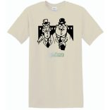 Retro film fan - Stan és Pan férfi rövid ujjú póló