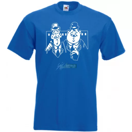 Retro film fan - Stan és Pan férfi rövid ujjú póló