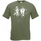 Retro film fan - Stan és Pan férfi rövid ujjú póló