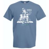 Retro film fan Charlie Chaplin -A férfi rövid ujjú póló