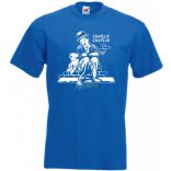 Retro film fan Charlie Chaplin -A férfi rövid ujjú póló