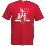 Retro film fan Charlie Chaplin -A férfi rövid ujjú póló