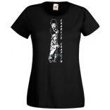 Retro film fan Charlie Chaplin -B női rövid ujjú póló