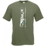 Retro film fan Charlie Chaplin -B férfi rövid ujjú póló