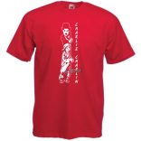 Retro film fan Charlie Chaplin -B férfi rövid ujjú póló