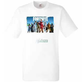   Game fan Nexus War - Hősök, Vasember, Groot - Fortnite stílus -A gyerek rövid ujjú póló