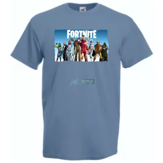   Game fan Nexus War - Hősök, Vasember, Groot - Fortnite stílus -A férfi rövid ujjú póló