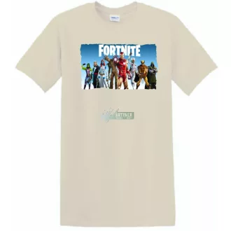   Game fan Nexus War - Hősök, Vasember, Groot - Fortnite stílus -A férfi rövid ujjú póló