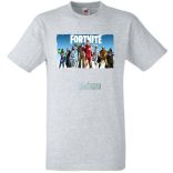 Game fan Nexus War - Hősök, Vasember, Groot - Fortnite stílus -A férfi rövid ujjú póló