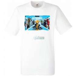   Game fan Nexus War - Hősök, Vasember, Groot - Fortnite stílus -B gyerek rövid ujjú póló