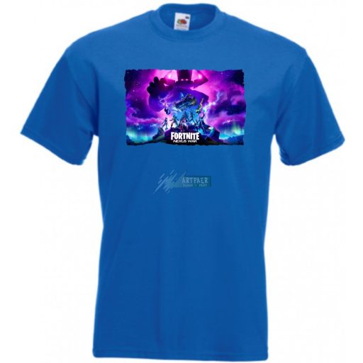 Game fan Nexus War - Hősök - Fortnite stílus -A gyerek rövid ujjú póló
