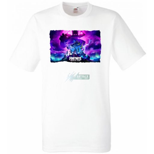 Game fan Nexus War - Hősök - Fortnite stílus -A férfi rövid ujjú póló