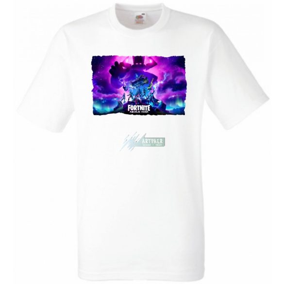 Game fan Nexus War - Hősök - Fortnite stílus -A férfi rövid ujjú póló