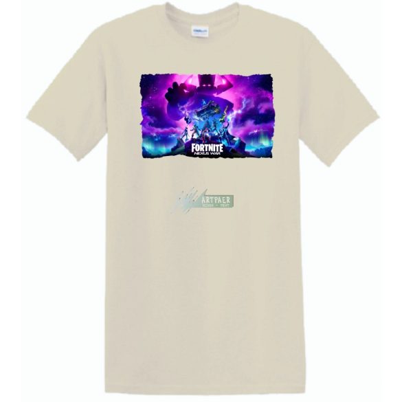 Game fan Nexus War - Hősök - Fortnite stílus -A férfi rövid ujjú póló