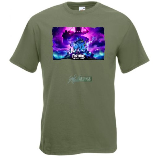 Game fan Nexus War - Hősök - Fortnite stílus -A férfi rövid ujjú póló